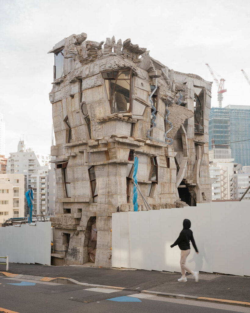 Arimasuton Building Tokyo designed and built by Keisuke oka