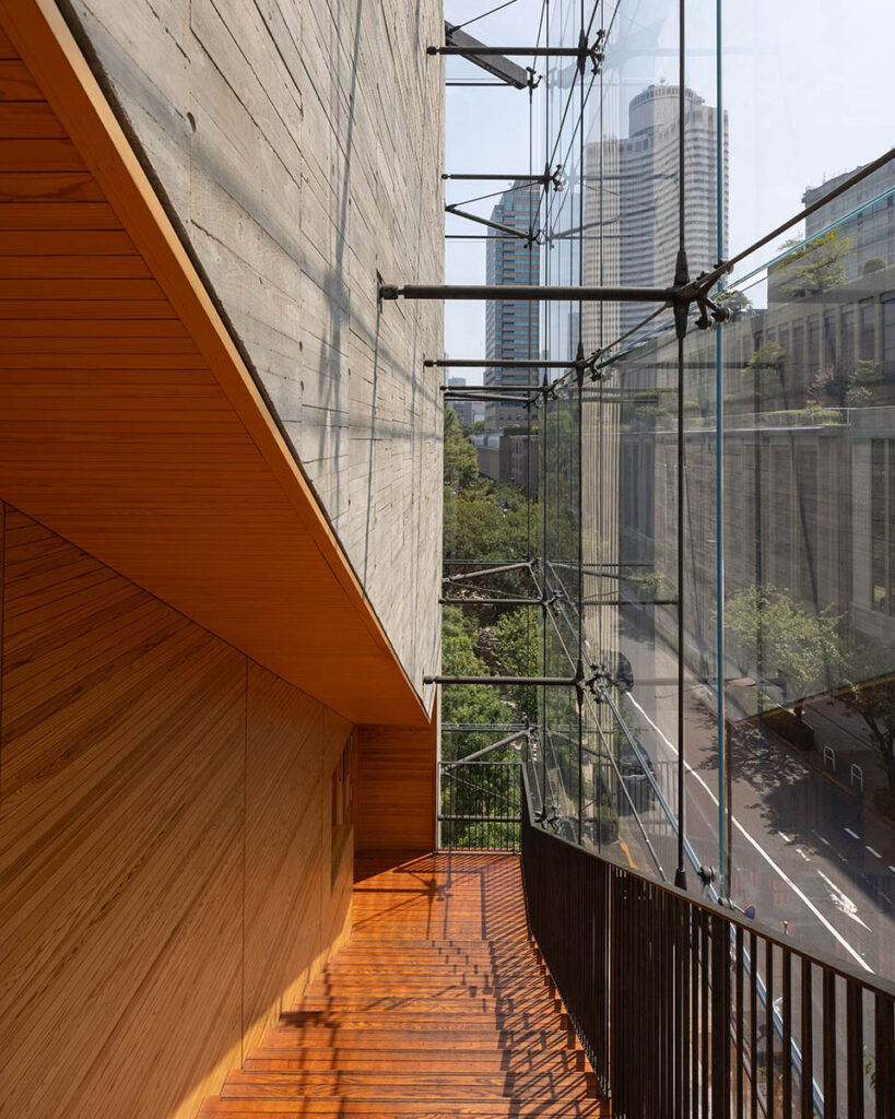 Kioi Seido, designed by architect Hiroshi Naito in Tokyo, Japan. The 'building with no purpose'