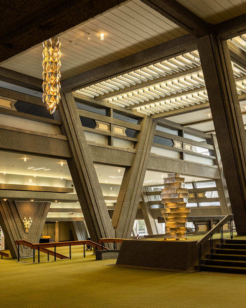 Kyoto International Conference Center (ICC Kyoto) - Sachio Ōtani Modernist Brutalist Architecture Japan