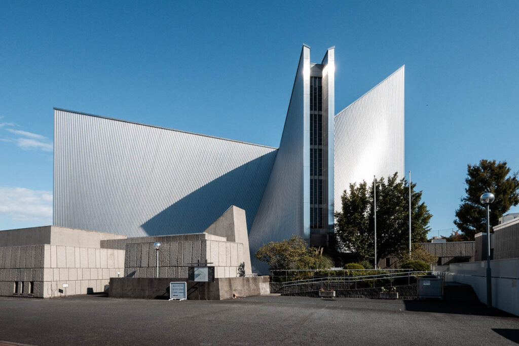 St Mary's Cathedral - Kenzo Tange - Tokyo Architecture